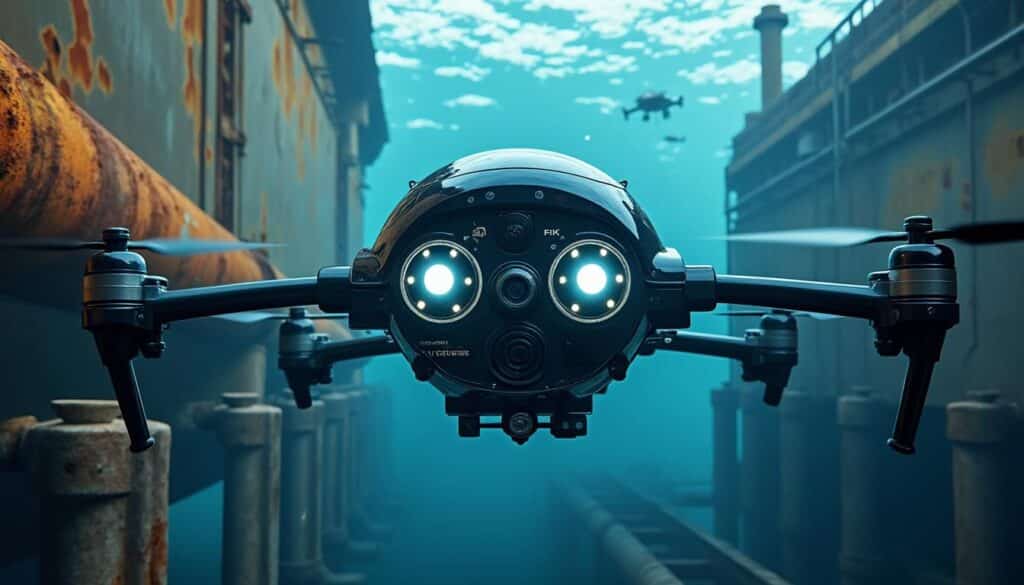 découvrez le fifish v6 expert, le drone sous-marin conçu pour les inspections professionnelles avec précision, performance et facilité d'utilisation.