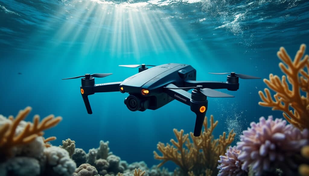 découvrez le drone sous-marin gladius mini : fiche technique complète, portée optimale et caméra 4k pour des explorations aquatiques en haute définition.