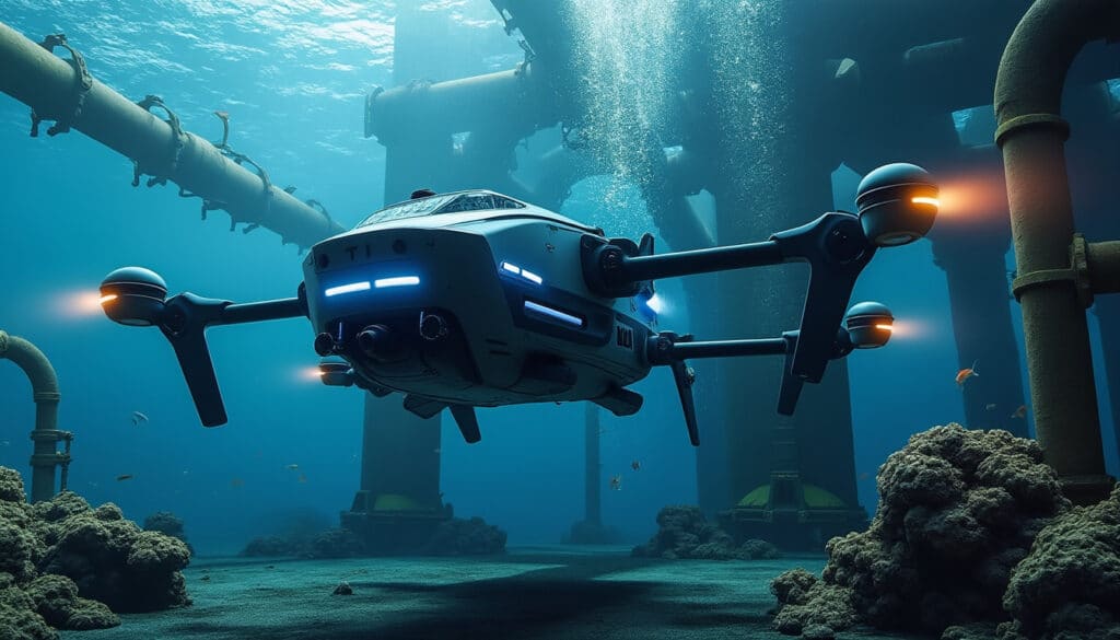 découvrez le drone sous-marin t1 pro, doté de fonctions avancées adaptées aux applications industrielles pour exploration, inspection et maintenance sous-marine efficaces.