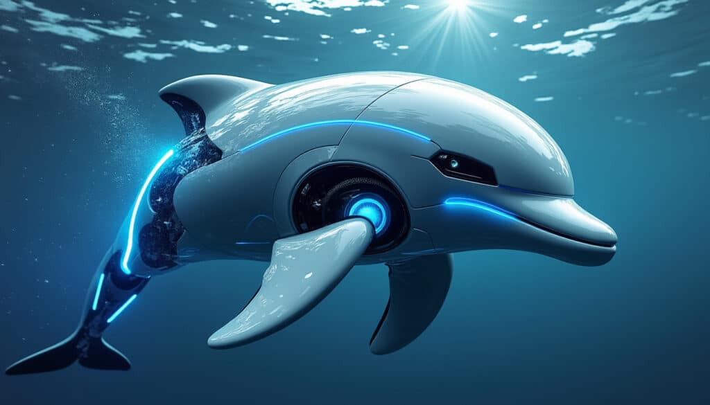découvrez la fiche technique complète du powerdolphin, incluant ses fonctionnalités caméra haute définition et sa portée radio étendue pour une exploration optimale.