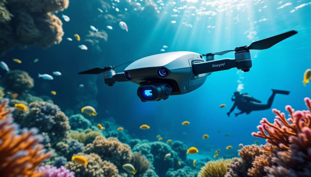 découvrez la fiche technique complète et les applications terrain du drone sous-marin blueye pro, idéal pour l'exploration, l'inspection et la recherche en milieux aquatiques.