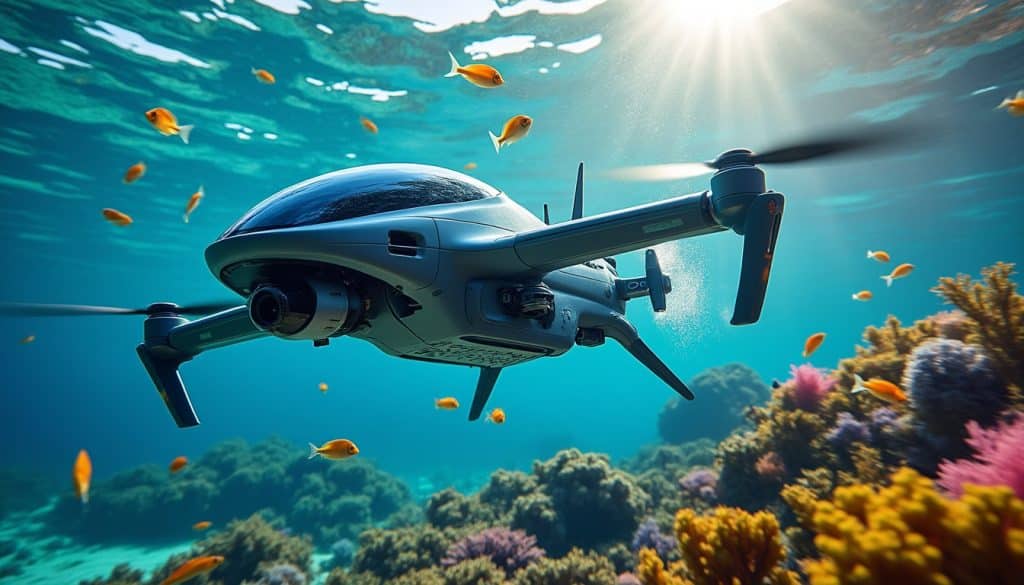 découvrez le drone sous-marin falcon : ses caractéristiques techniques, options de configuration et les différents usages pour l'exploration et la surveillance aquatique.