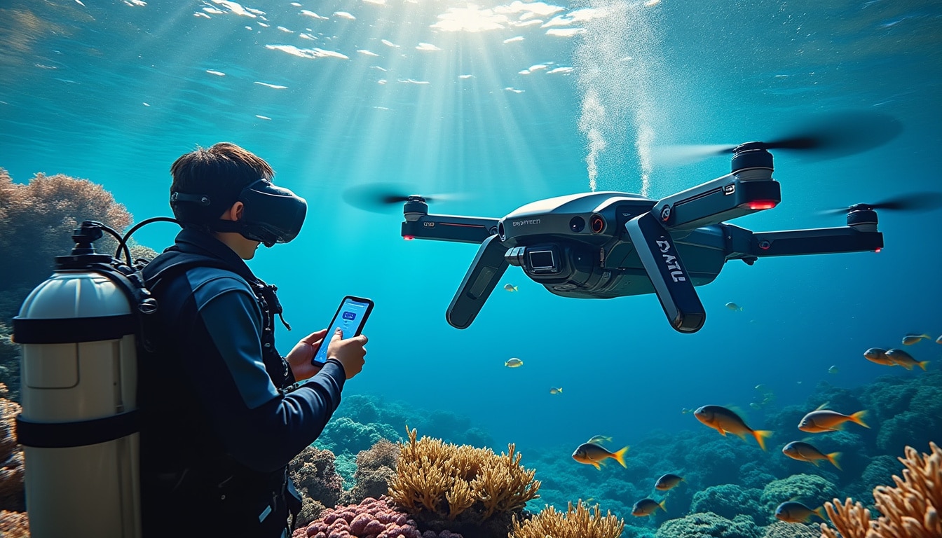 découvrez les fonctions avancées et les scénarios d’usage du drone sous-marin mission specialist ally, conçu pour explorer et intervenir efficacement sous l'eau.