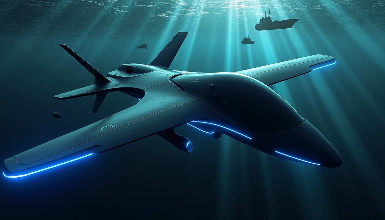 découvrez le drone sous-marin wraith, ses capacités avancées et ses applications dans les domaines militaires et spécialisés pour des missions stratégiques.