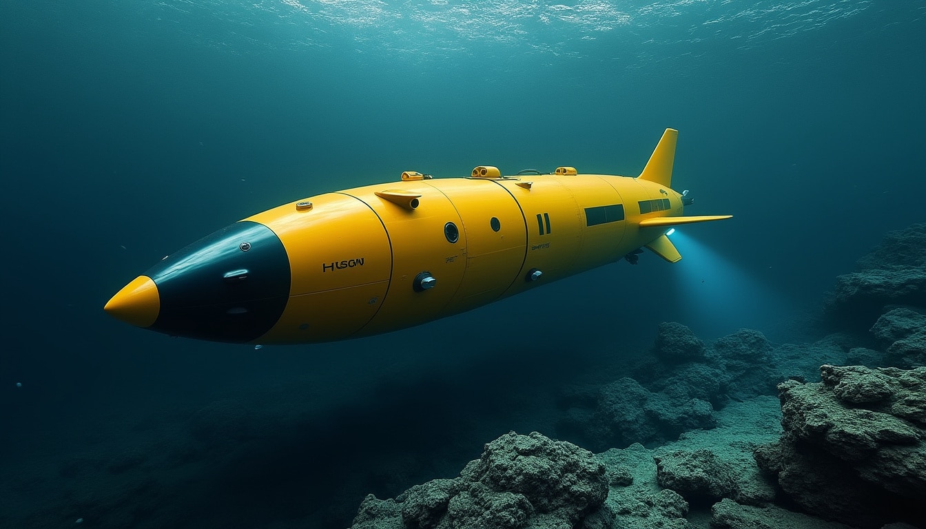 découvrez les caractéristiques de l’auv hugin, ses capteurs embarqués, ses applications sous-marines et sa profondeur maximale d’exploration.