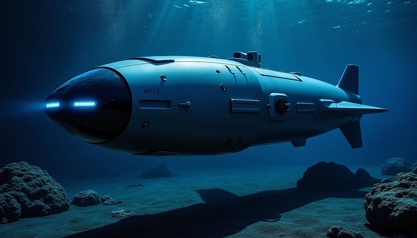 découvrez l’auv searaptor : ses caractéristiques, sa profondeur opérationnelle de 6 000 m et ses capteurs dédiés à l’exploration sous-marine.