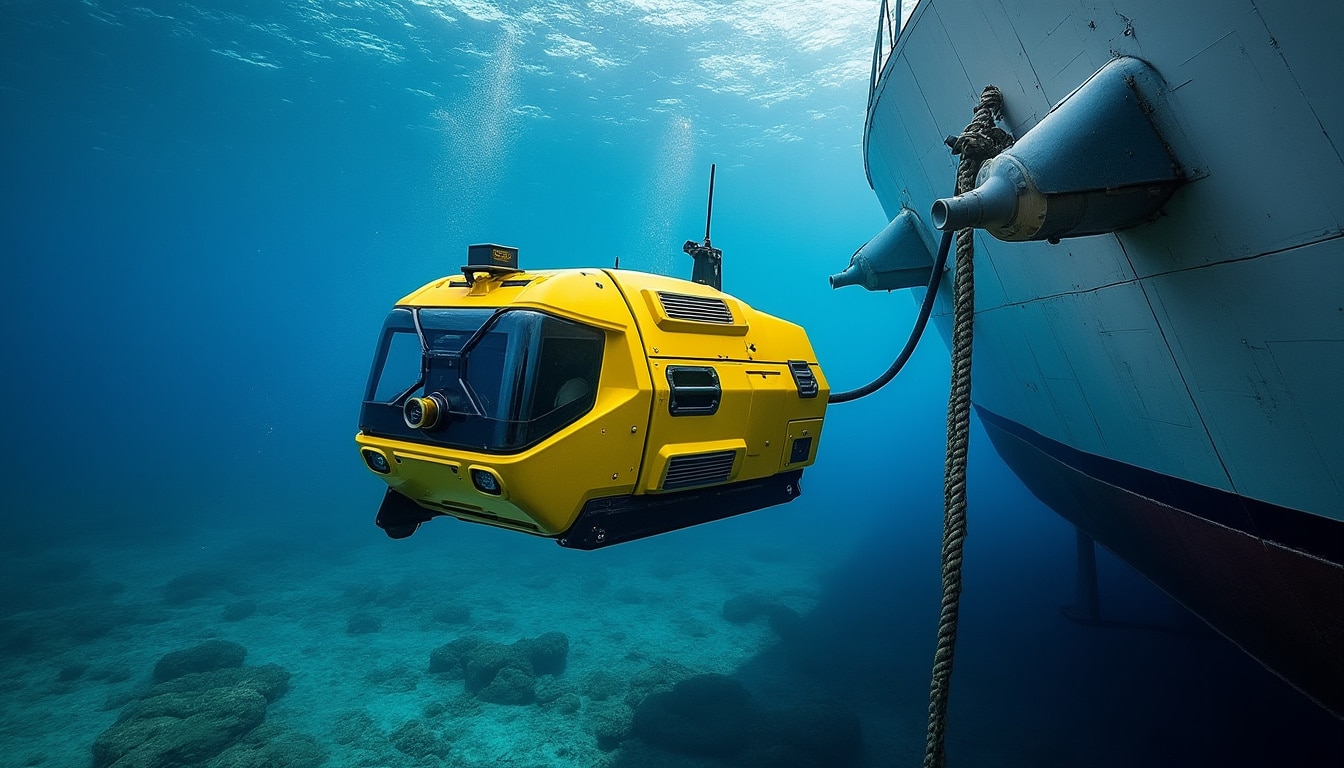 découvrez le drone sous-marin pluto plus : caractéristiques techniques, capacités et applications pour les missions navales.